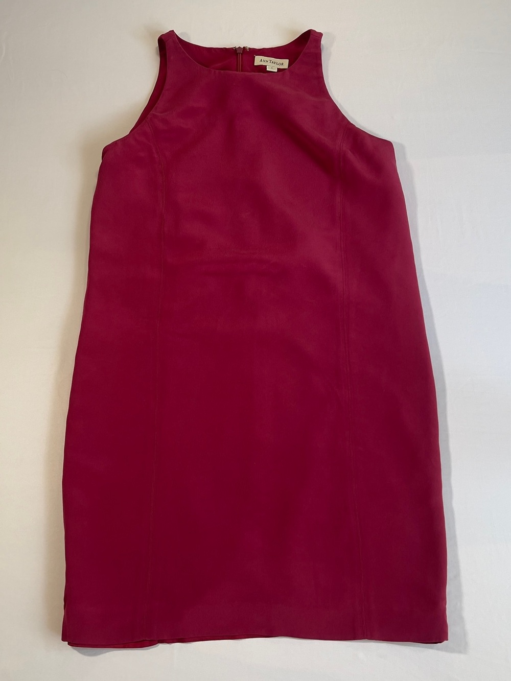 Ann Taylor Fuchsia Sheath Dress